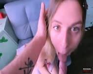 Hot Tearing Up Phat Ass White Girl Wifey Shares Anal Invasion With Beau’s Pal While He’s