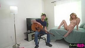 Bratty Blonde Squirts Her Pussy Juice All Over New Stepbros Bed & Face – Demi Hawks
