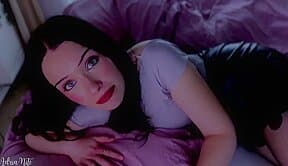 Stepmommy Sneaks Around In Pantyhose With Adria Nite